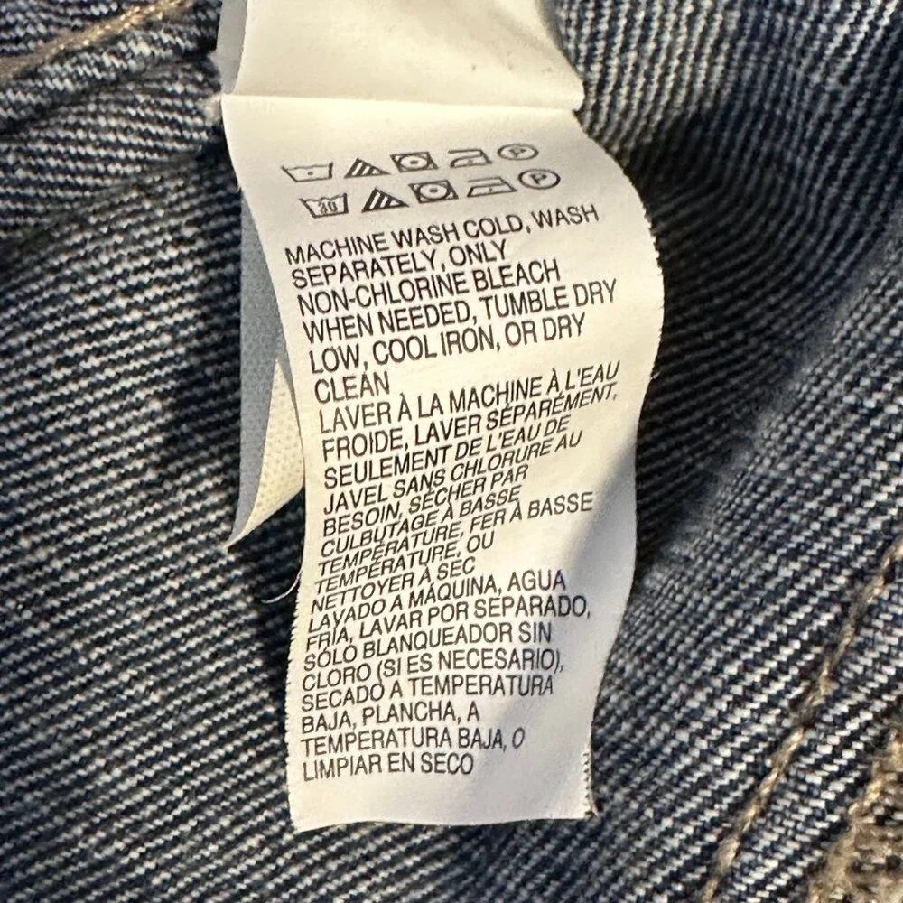 Lucky Brand Jean Jacket Girls Size M EUC